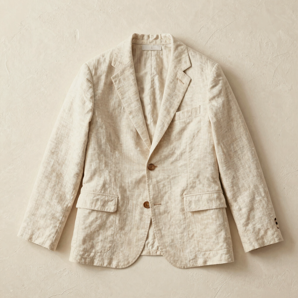 Relaxed Belgian Linen Blazer