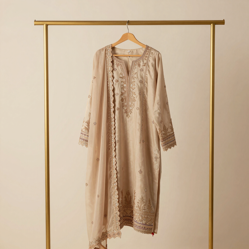 Gul-e-Noor Embroidered Organza