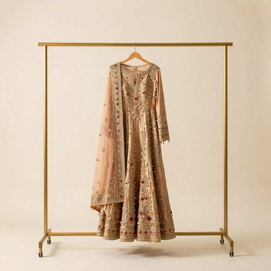 Shehnai Heavily Embellished Bridal