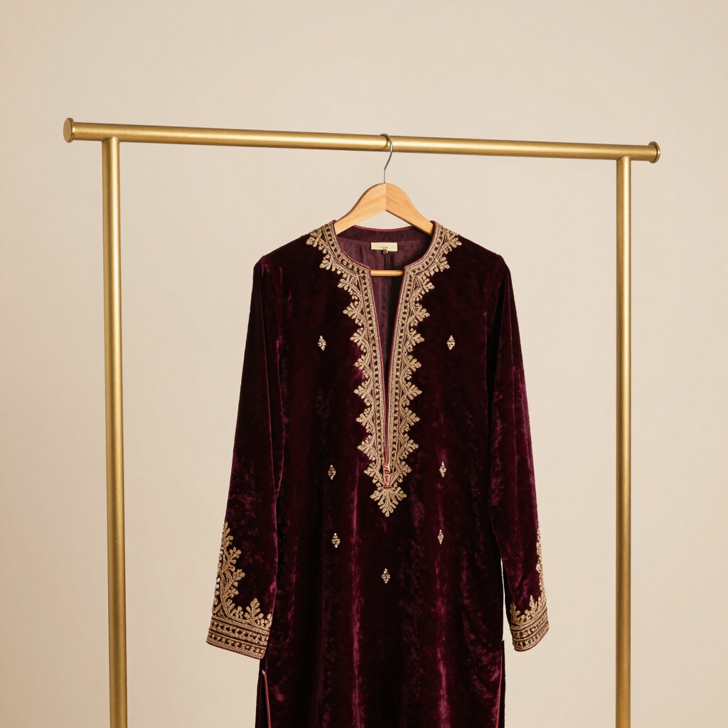 Shiza Royal Velvet Karandi