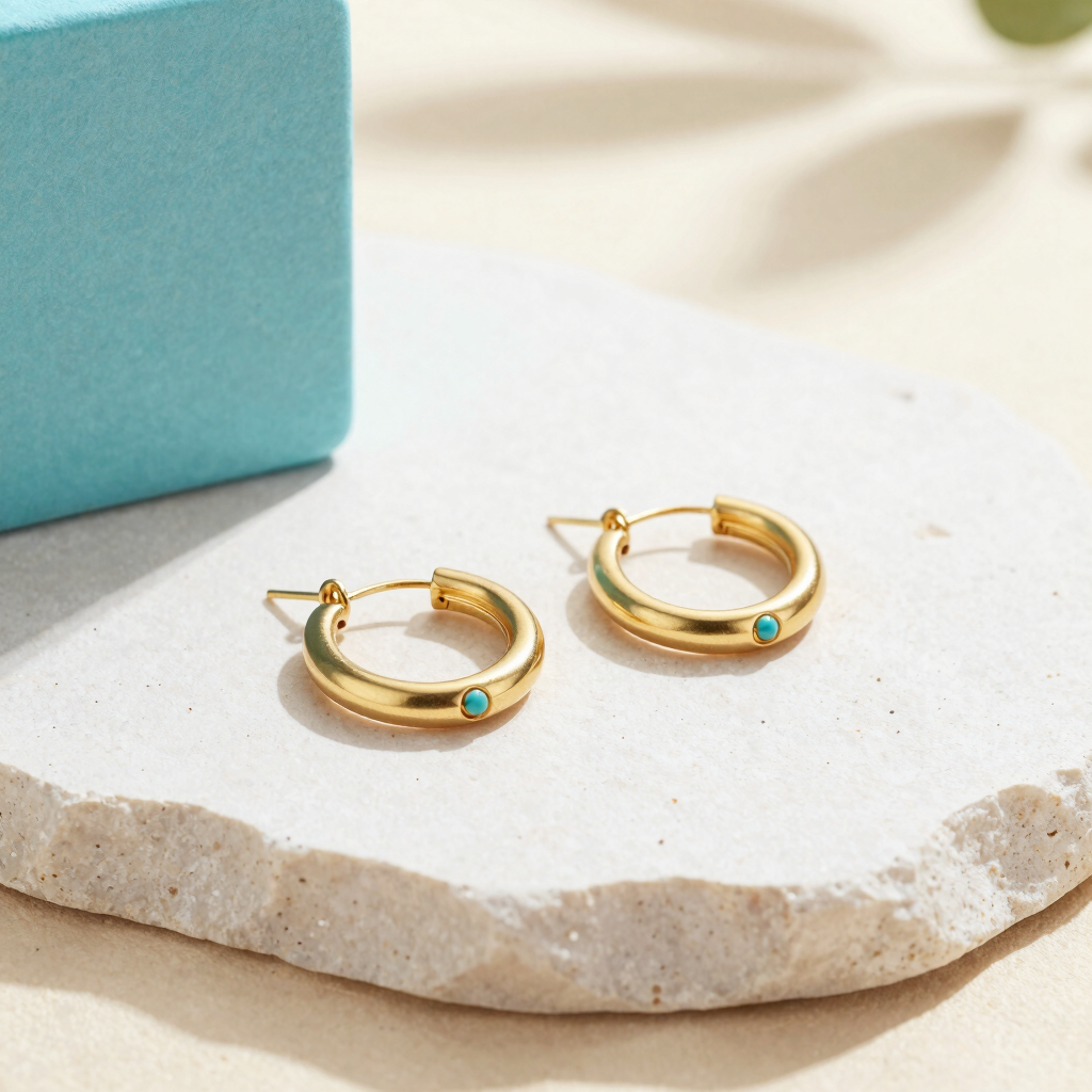 Aura Hoop Earrings