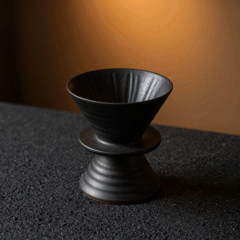 Obsidian Ceramic Pour-Over Dripper