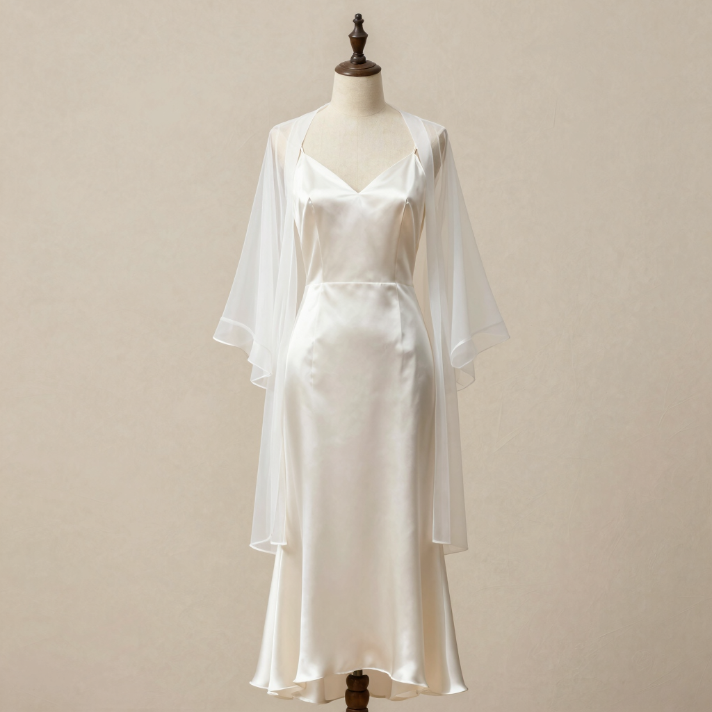 Ha-Yoon Bridal Silk Gown Set
