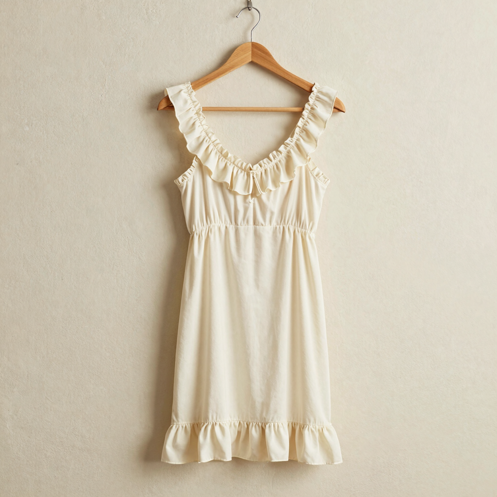 Soo-Min Ruffle Night Dress