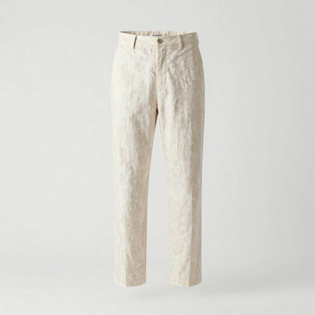 Pantalón Sastre de Lino Crudo