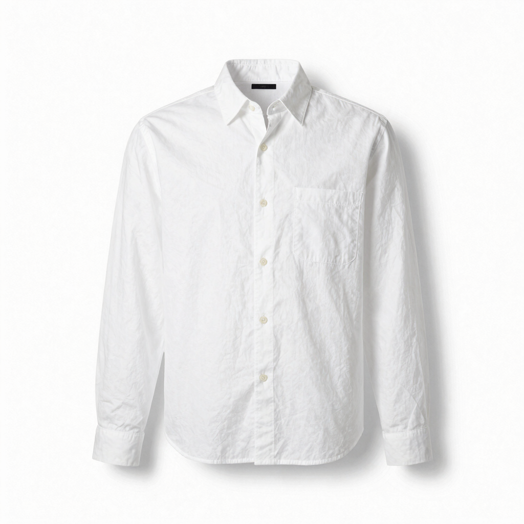 Camisa de Popelín Estructurada