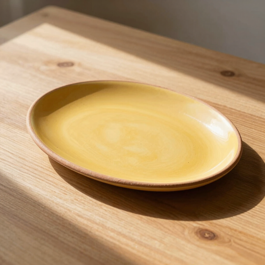 Marigold Oval Ceramic Platter