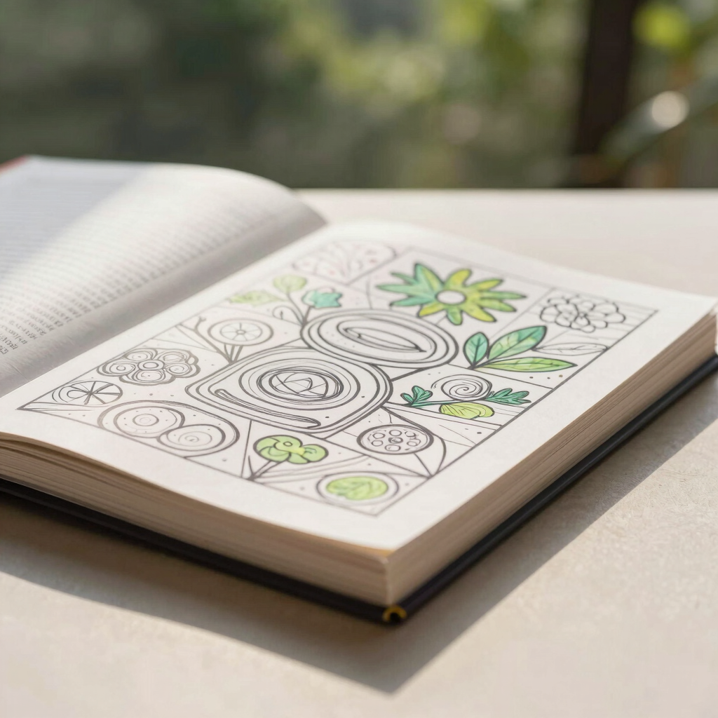 Meadow & Forest Watercolor Coloring Book