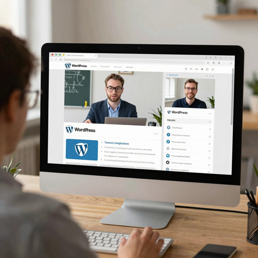 1-on-1 WordPress Training Session