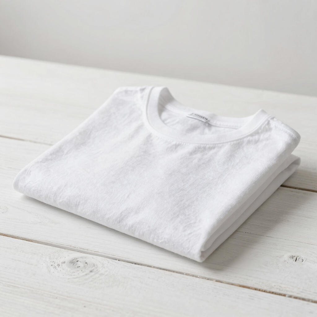 The Honest Tee in Crisp White