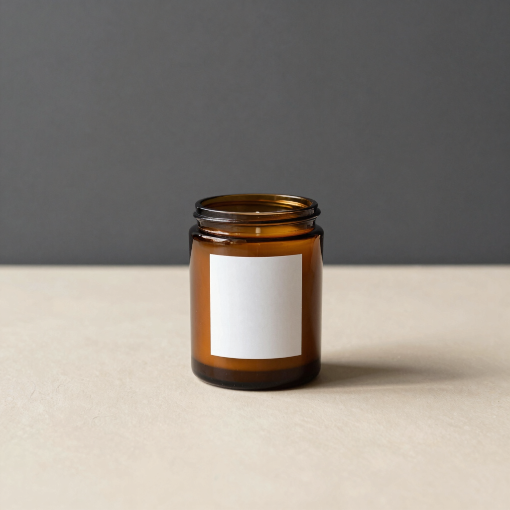 Sandalwood Amber Soy Candle