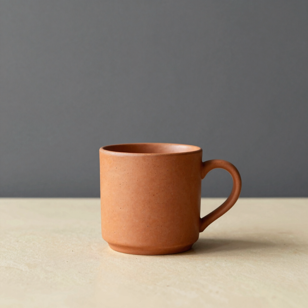 Terracotta Speckled Ceramic Mug