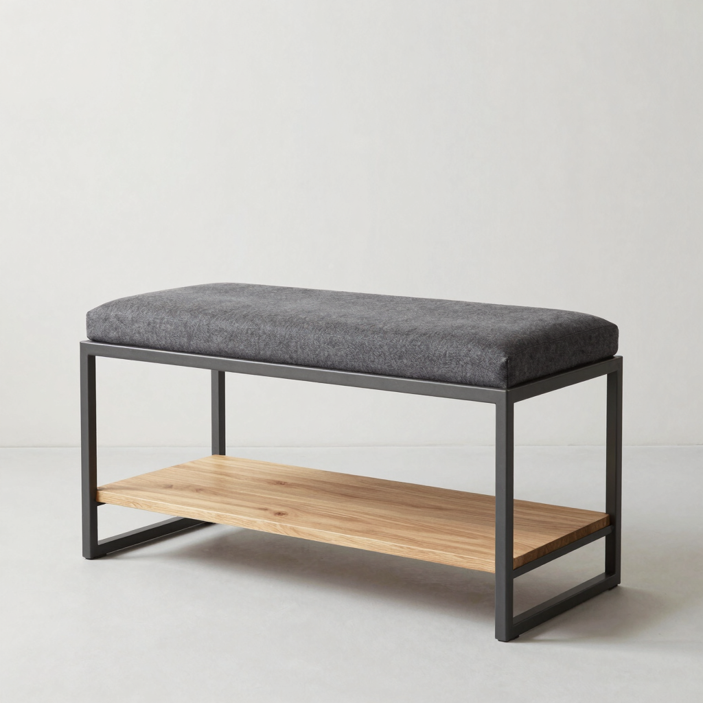 Vector Upholstered Storage Bench