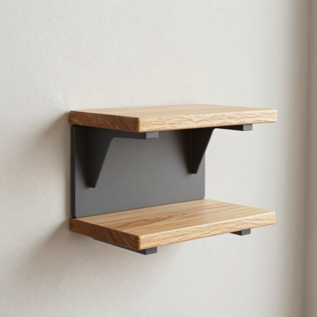 Nexus Dual-Ledge Wall Shelf