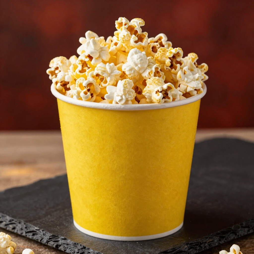 Golden Butter Burst Popcorn Tub