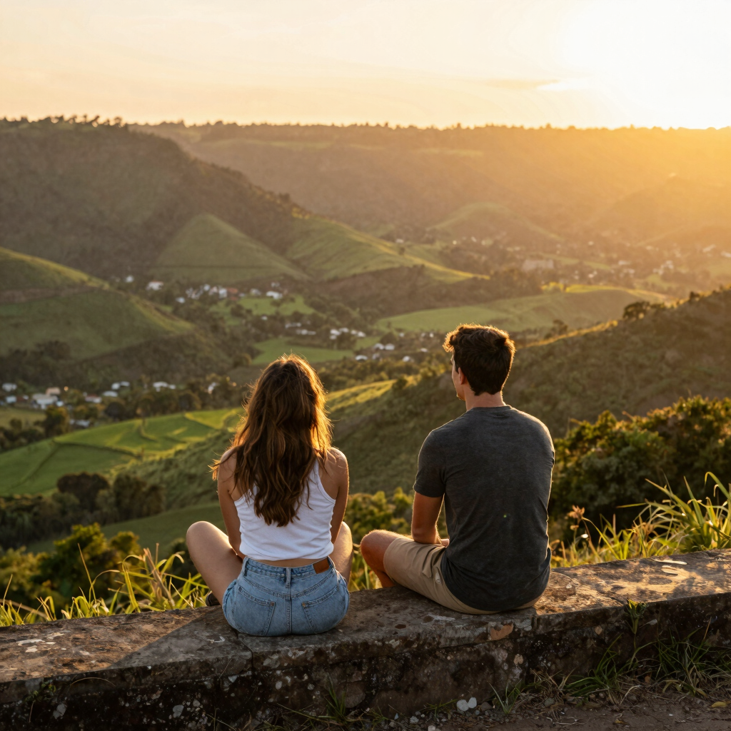 Atardecer en la Cumbre