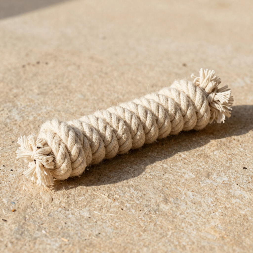 Heavy-Duty Braided Cotton Tug Toy