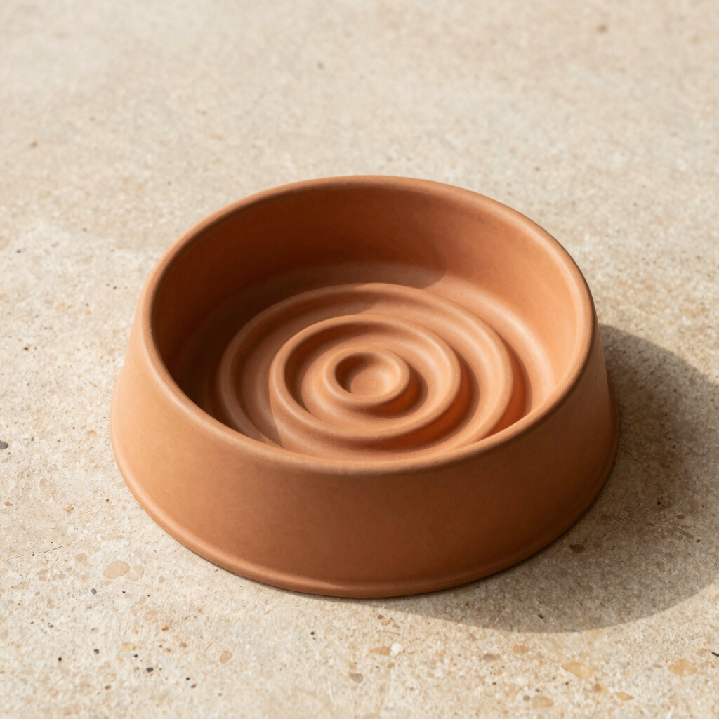 Ceramic Slow Feeder Bowl