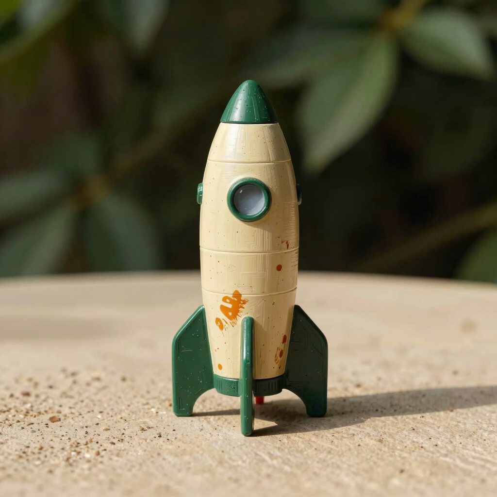 Cohete Espacial Vintage Nova