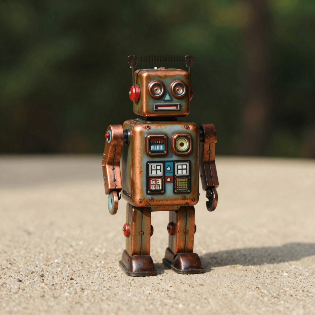 Figura Retro Robot Rust-O