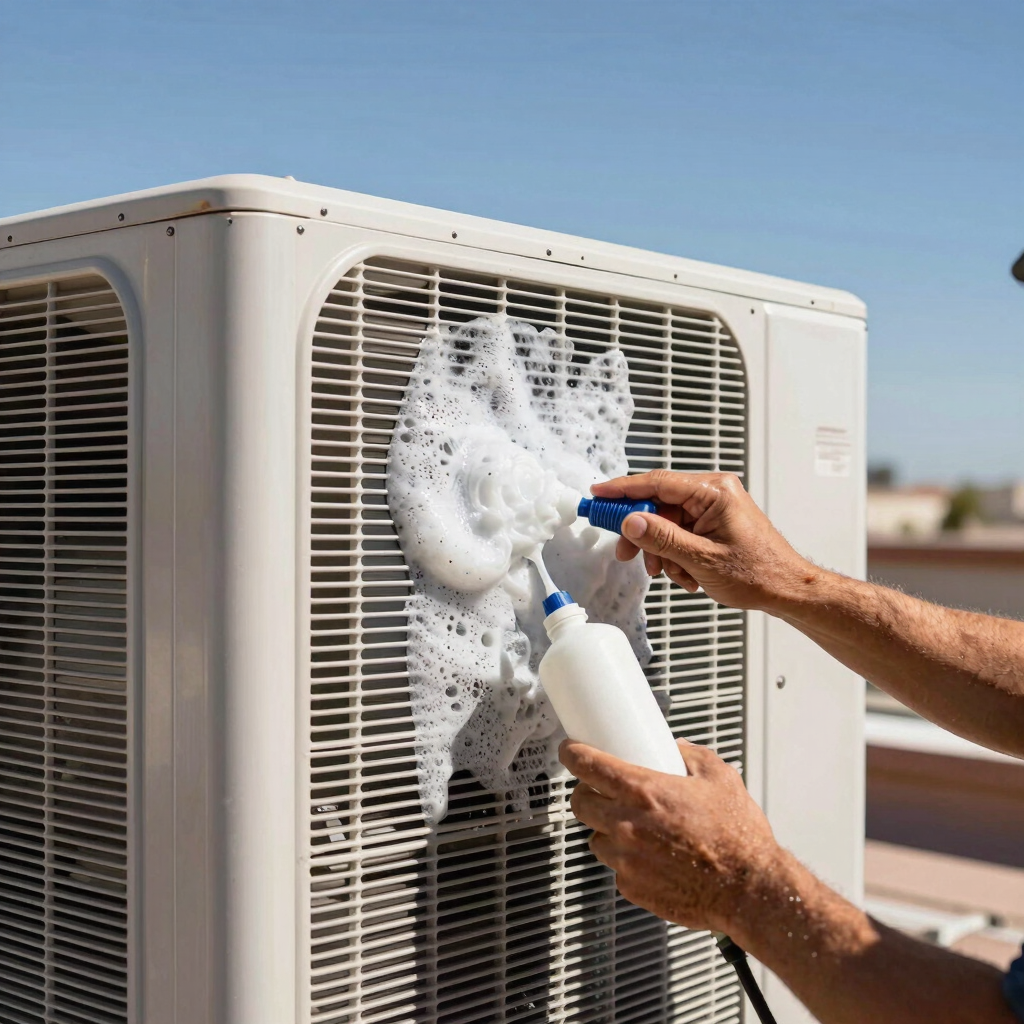 Evaporator & Condenser Coil Cleaning