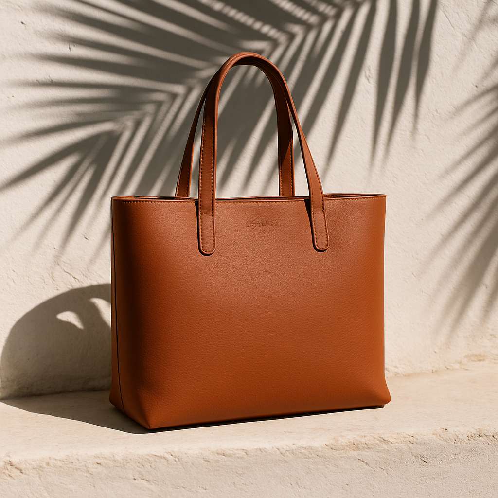 The Solis Grain Leather Tote
