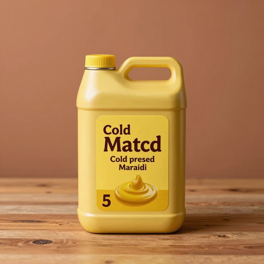Pure Cold Pressed Mustard Oil 5L