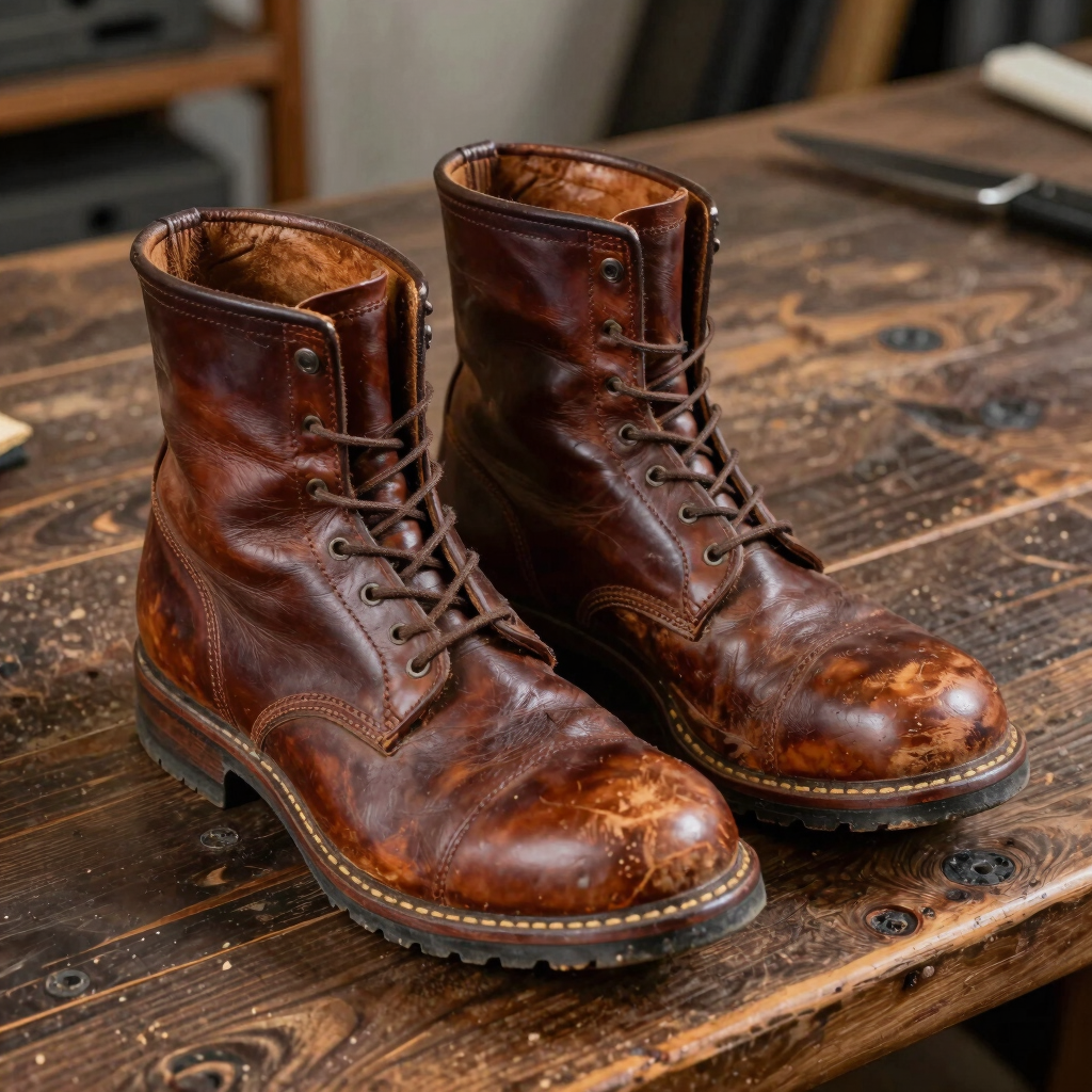 Revitalização de Botas de Couro