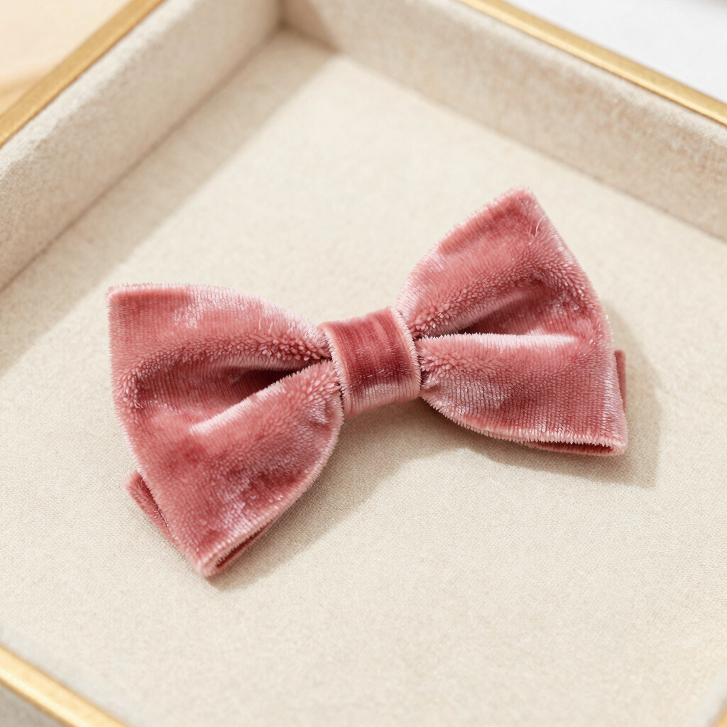 Sweetheart Velvet Hair Bow