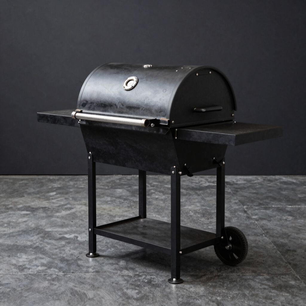 Barbacoa de Hierro con Parrilla Elevable