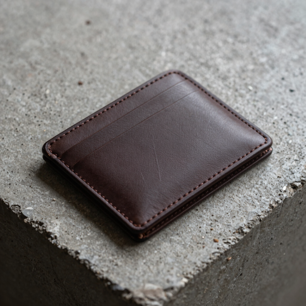 Billetera Minimalista de Cuero