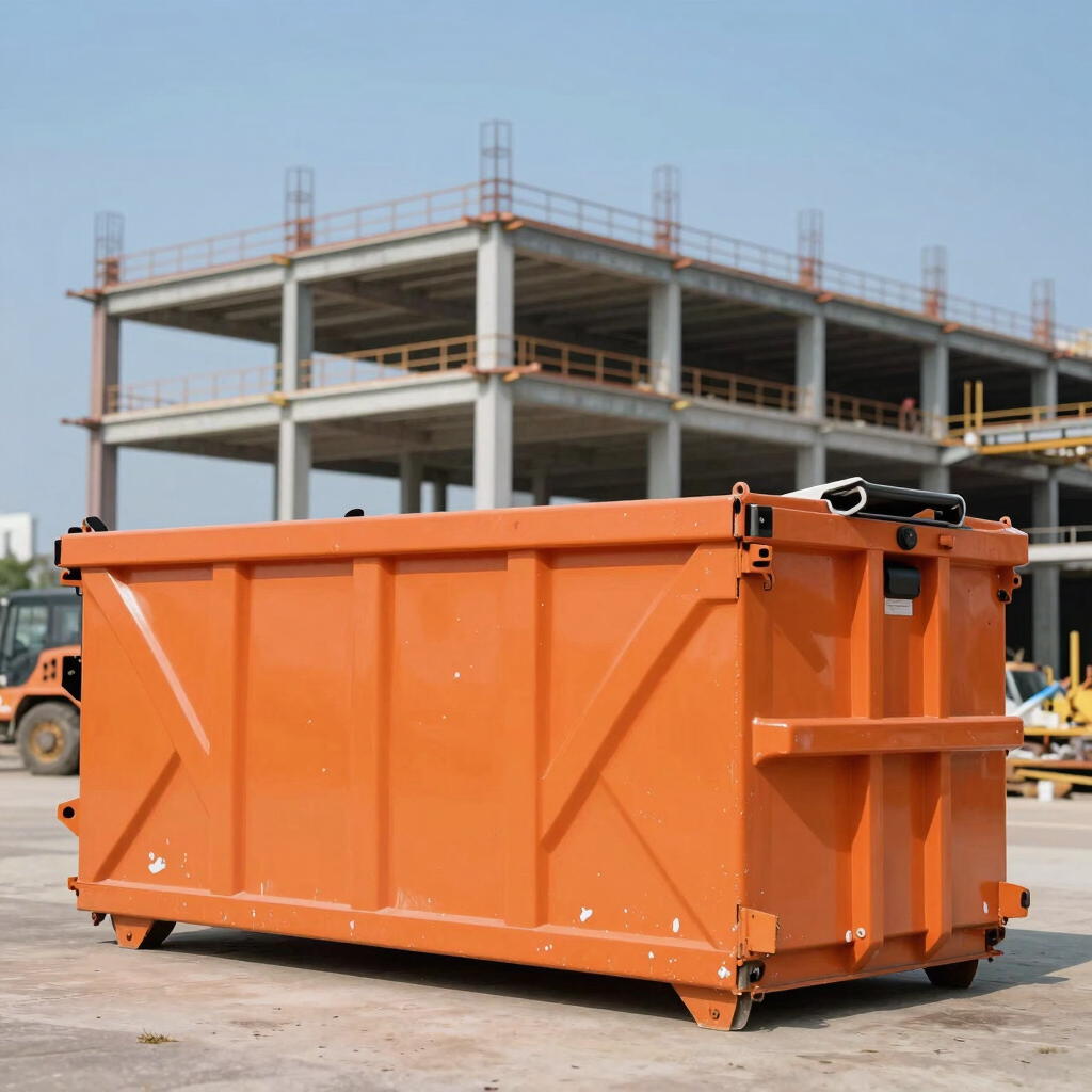 Construction Site 40-Yard Dumpster