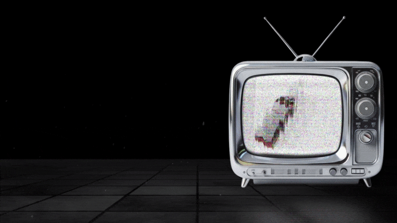 an abstract photo of a curved building with a blue sky in the background