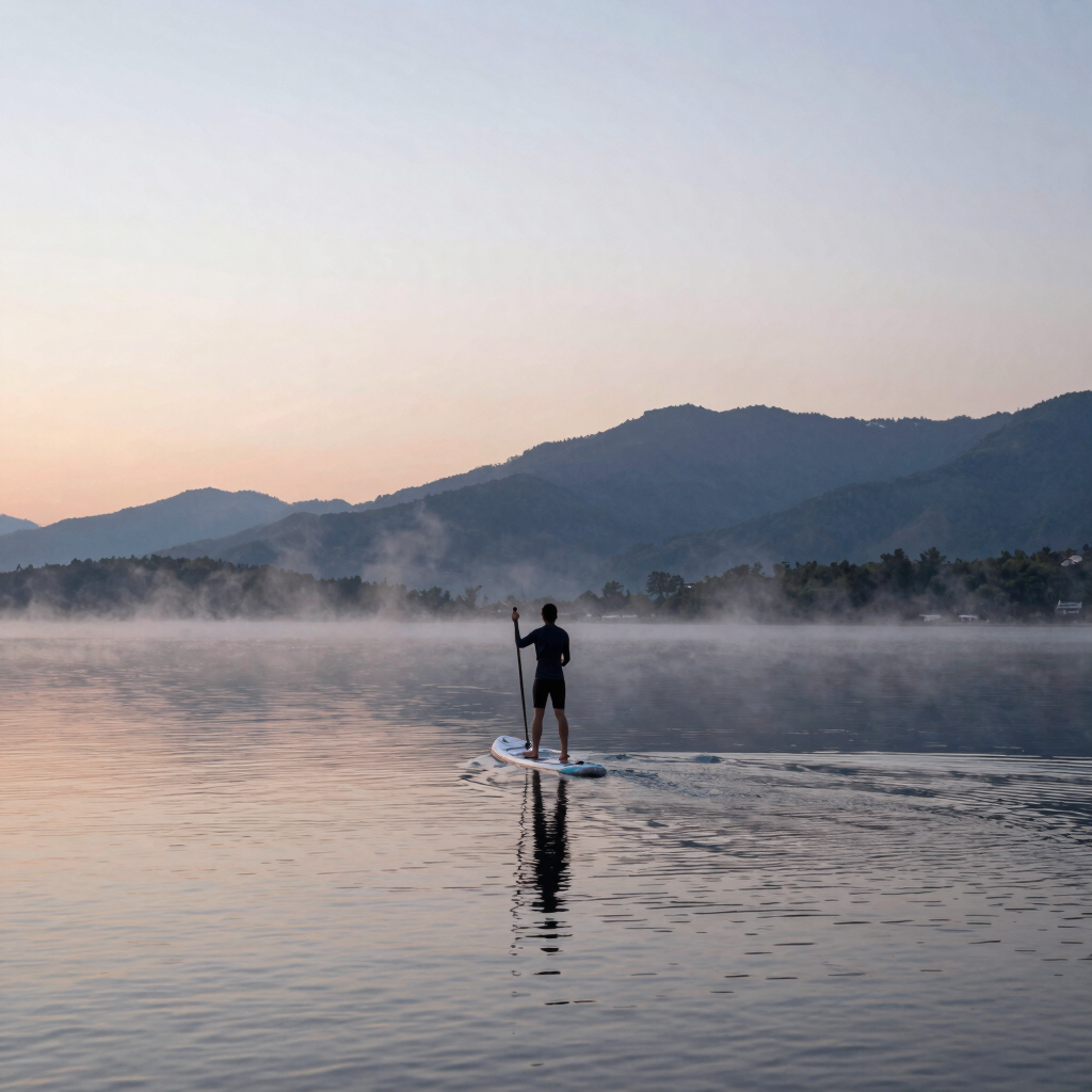 Paddle Board al Amanecer