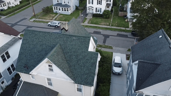 black and brown leather padded tub sofa