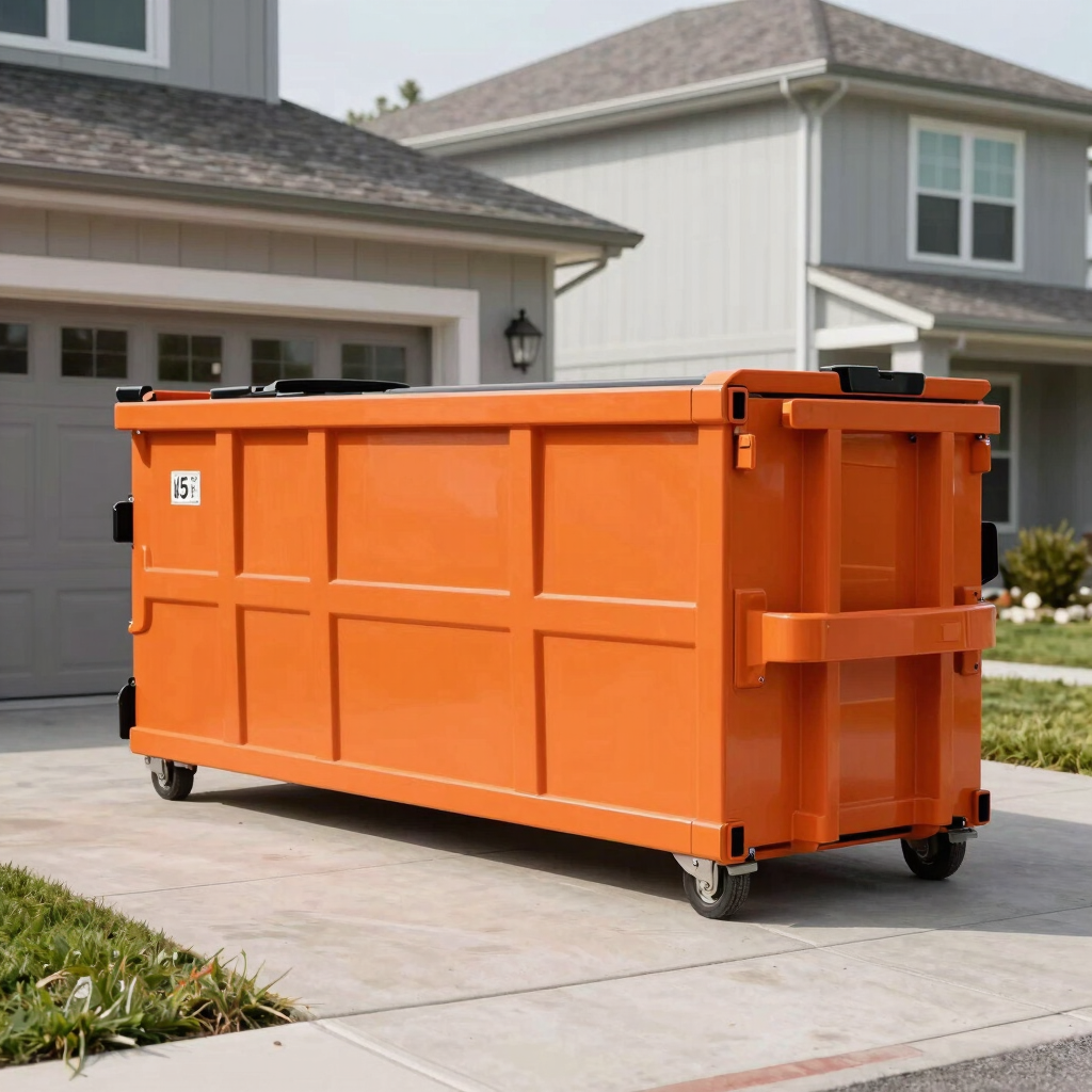 Residential 15-Yard Dumpster Rental