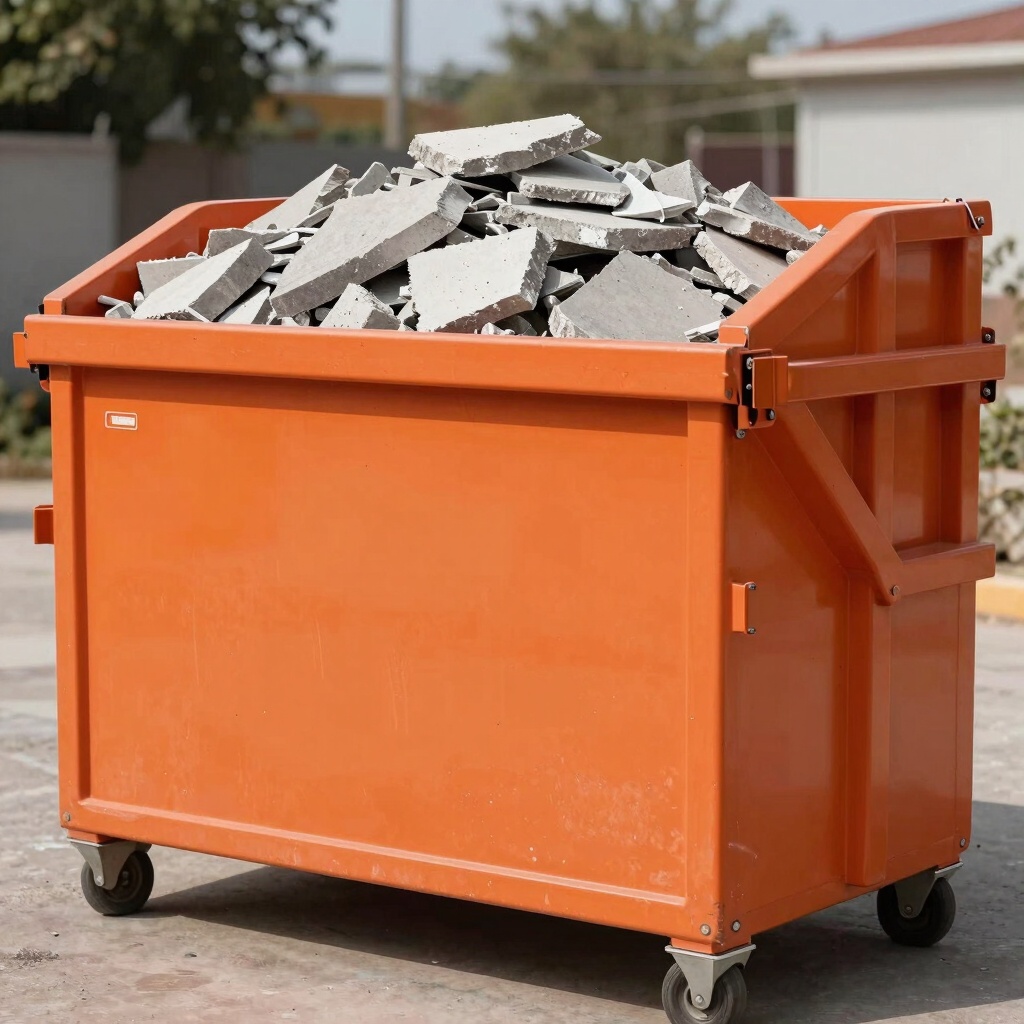 Concrete & Dirt Only Dumpster Rental