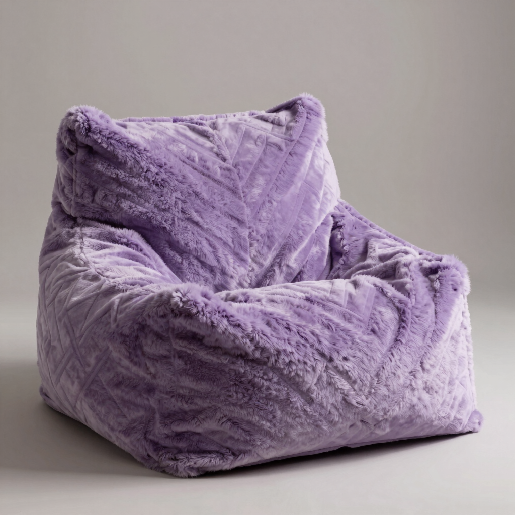 Hygge Chevron Fur Lounger