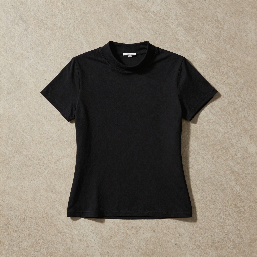 Architectural Women's Mock Tee