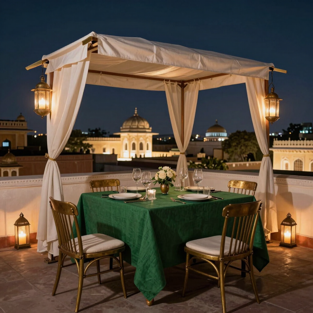 Private Rooftop Canopy Dinner