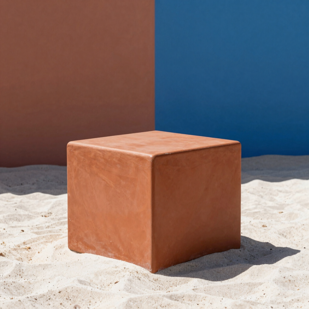 Dune Resin Pool Ottoman