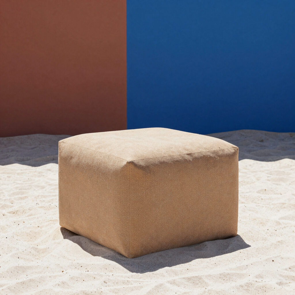 Mesa Resin Pool Ottoman