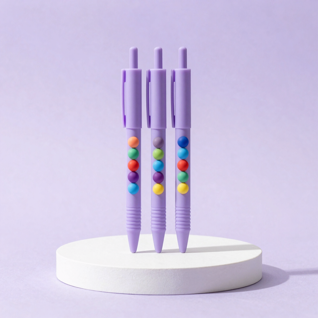 Dreamy Lavender Beadable Pen Set