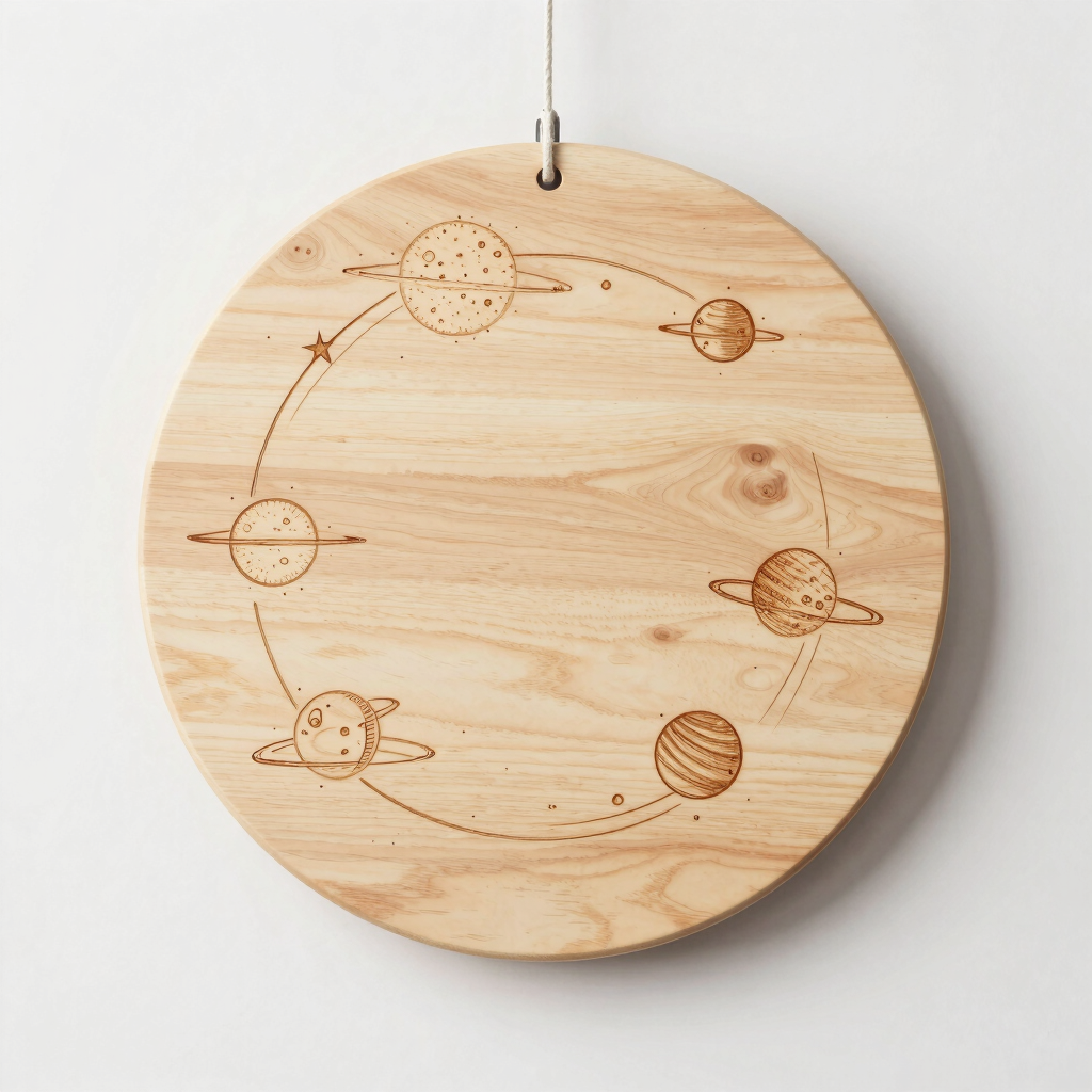 Celestial Birch Pendulum Board