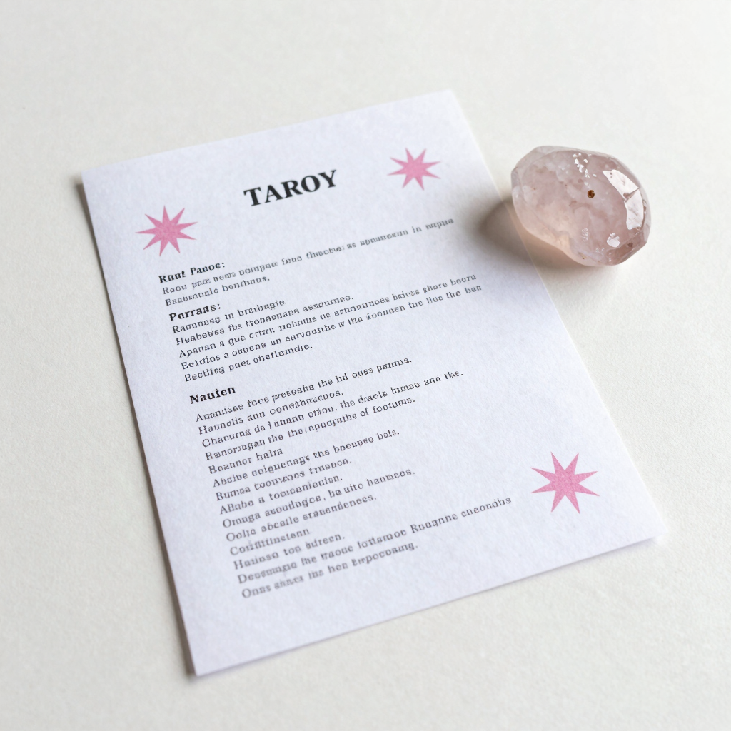 Reflective Self-Discovery Tarot Reading