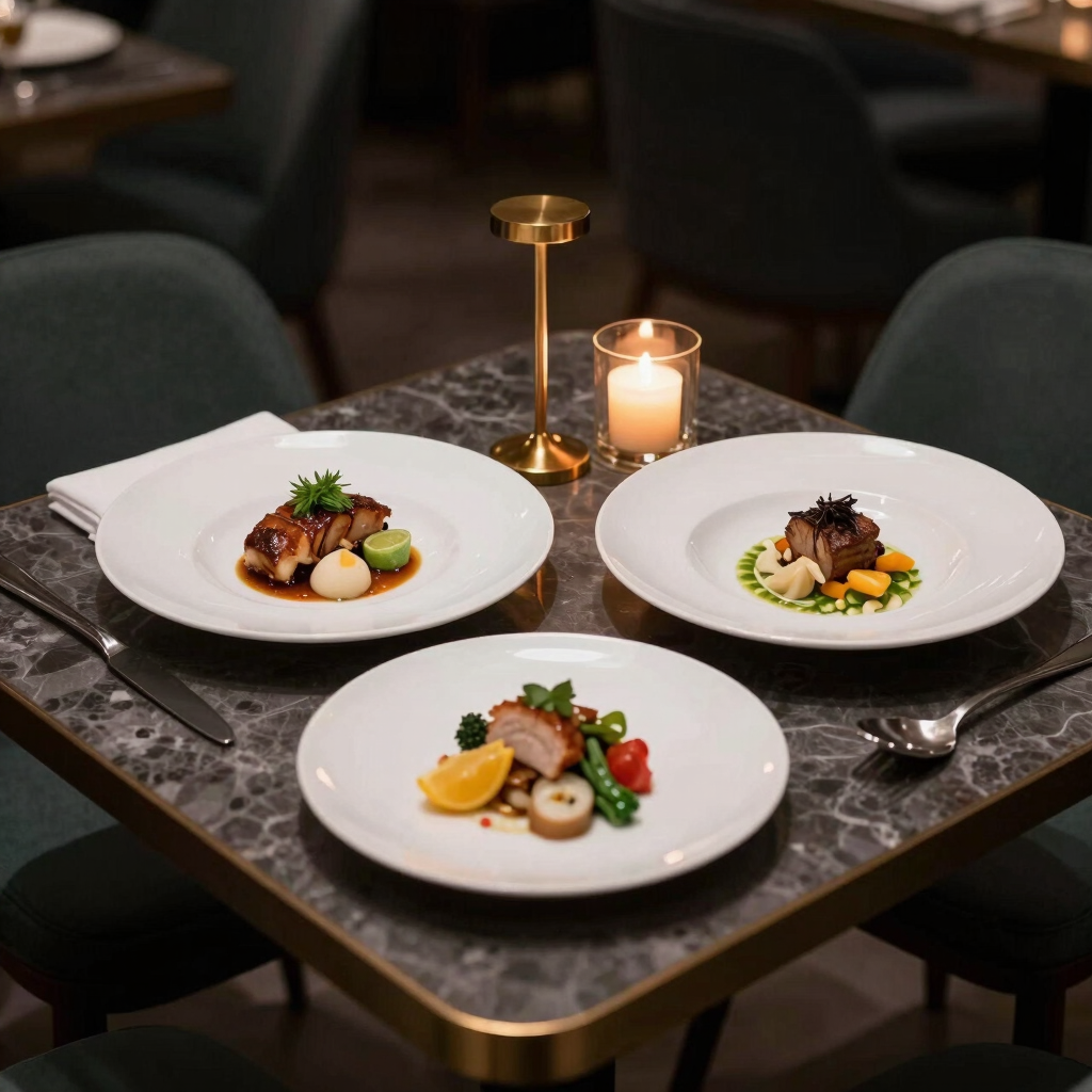 Midnight-Luxe Candlelight Dinner