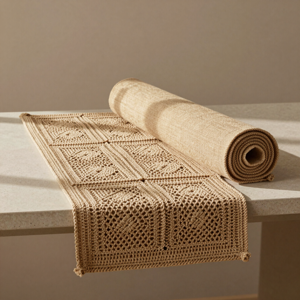 Sand Column Table Runner