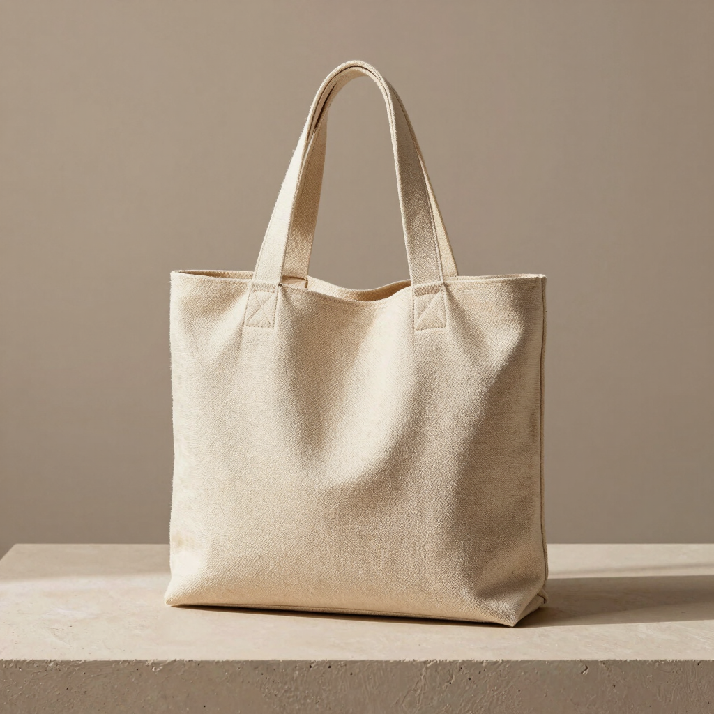 Architectural Cotton Cord Tote