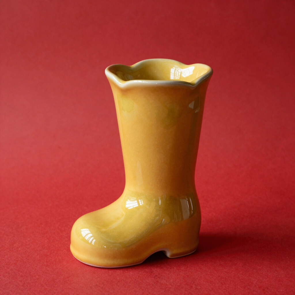 Jarrón de Cerámica Bota Pop