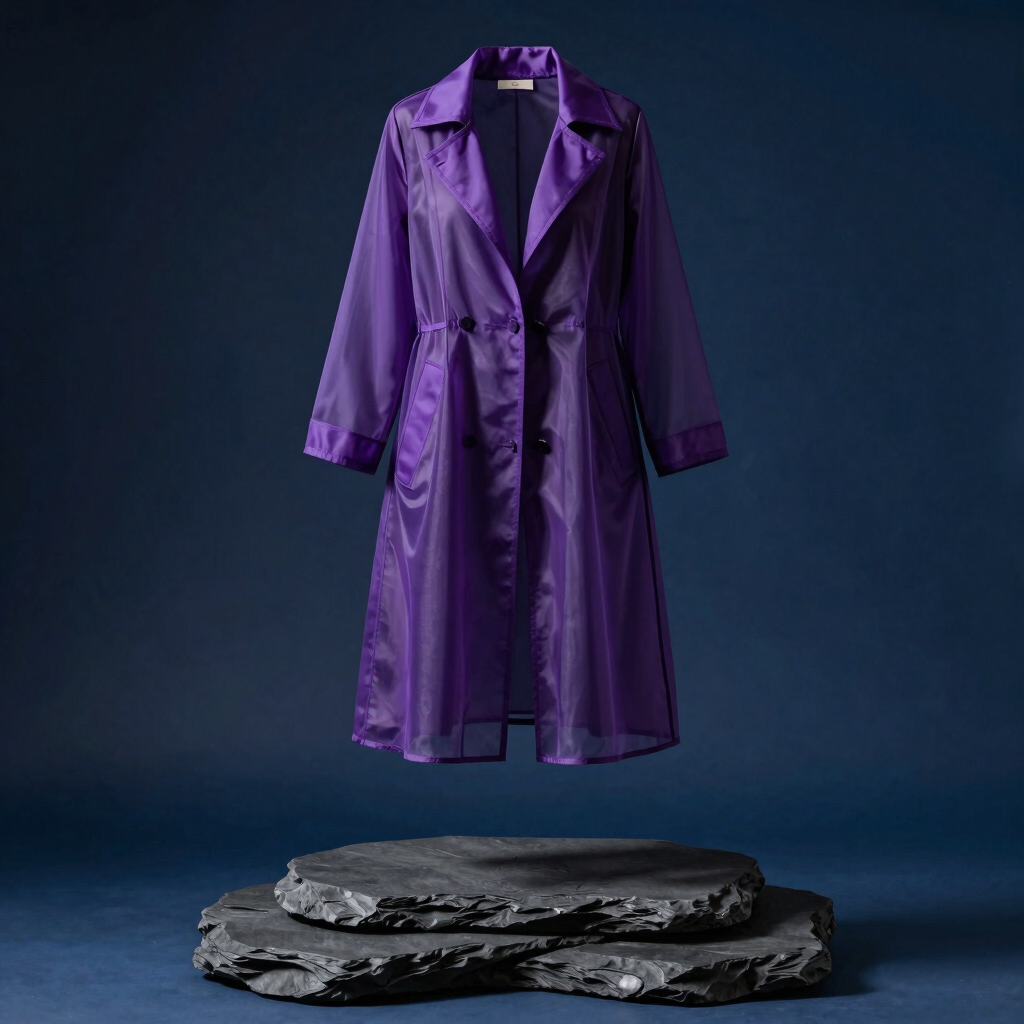 Monarch Organza Overlay Coat